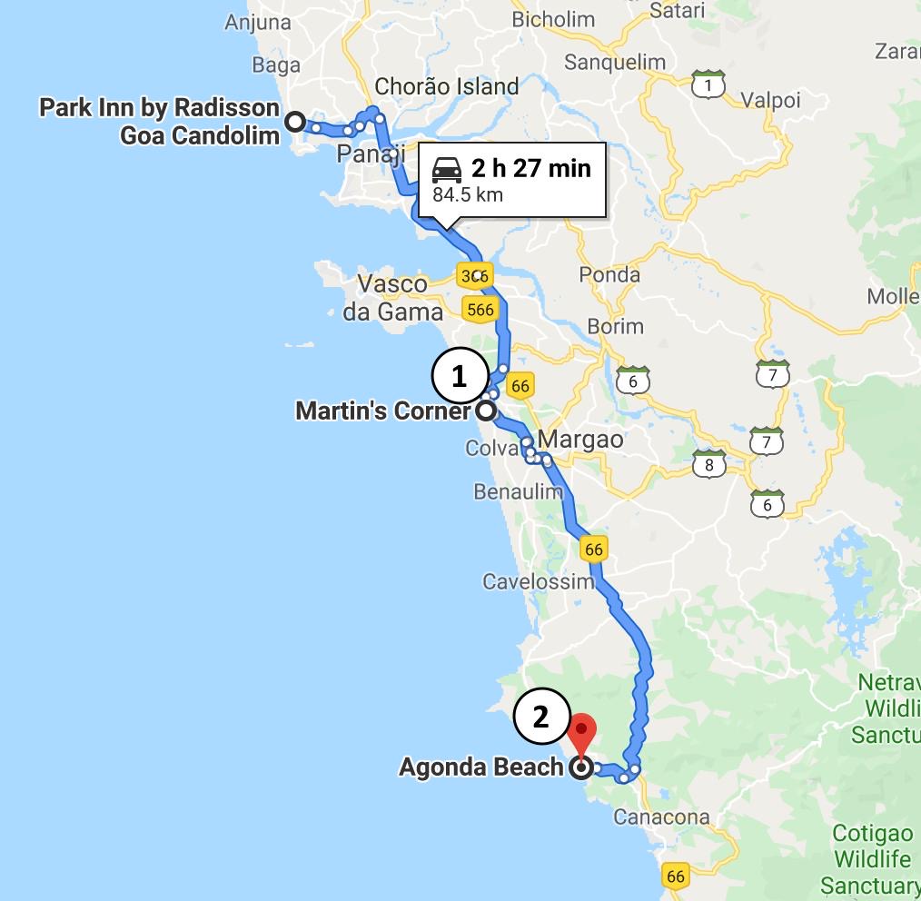 Best 5 Days Itinerary for Goa - Day 3