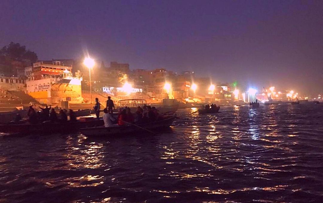 View of Varanasi Ghats